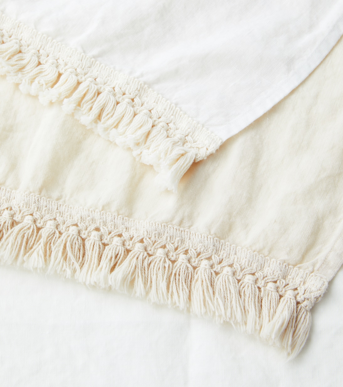 Linen hand towel and bath towel set | Once Milano