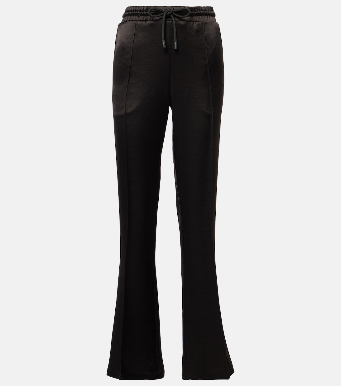 Pantaloni flared in raso a vita media | JW Anderson