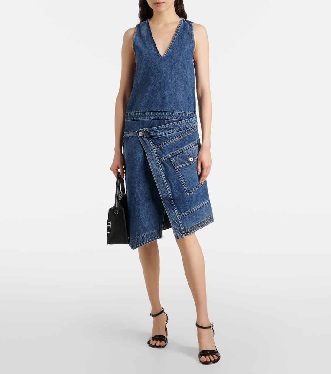 Abito a portafoglio in denim | JW Anderson