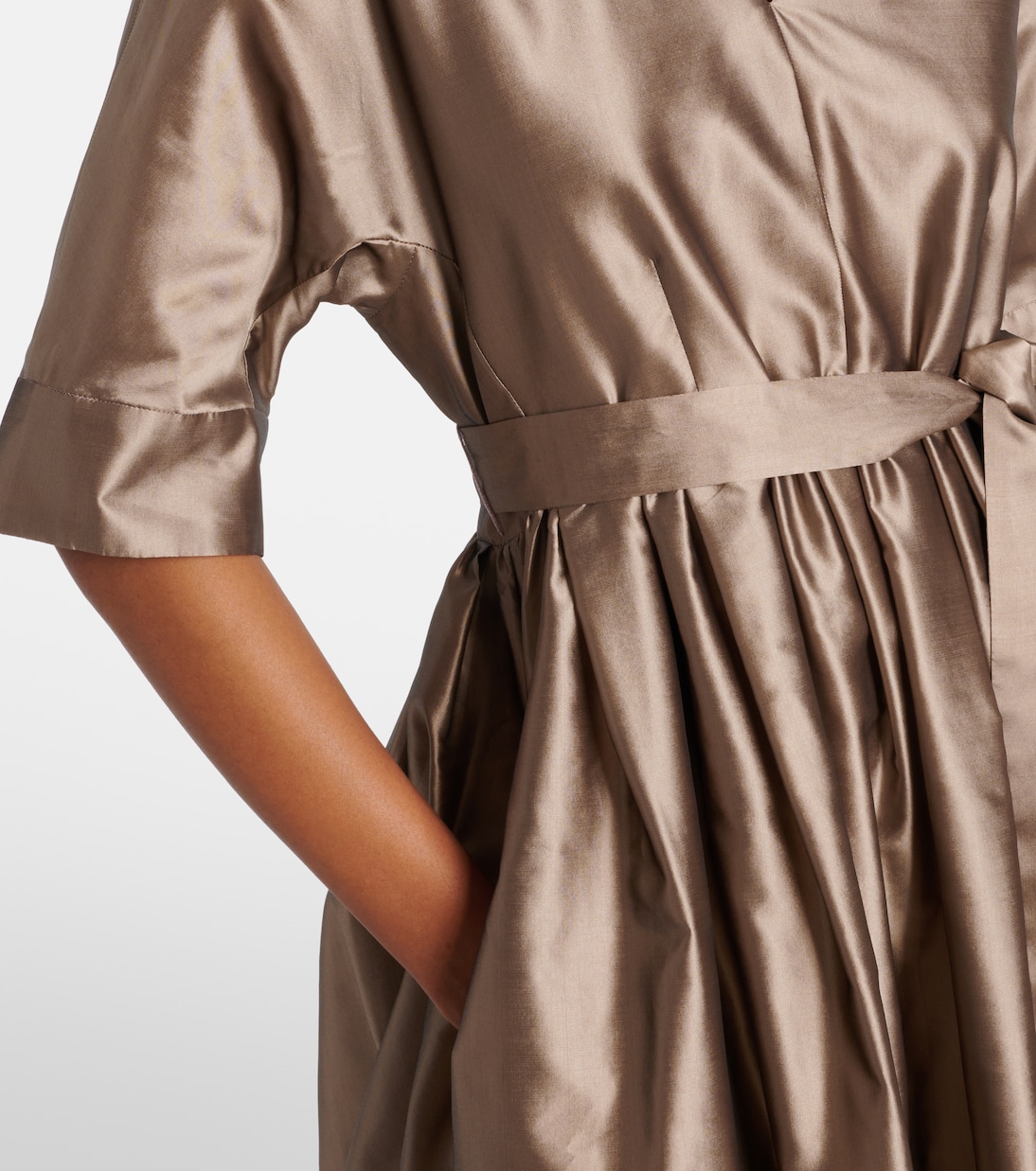 Abito midi Viola in raso | 'S Max Mara