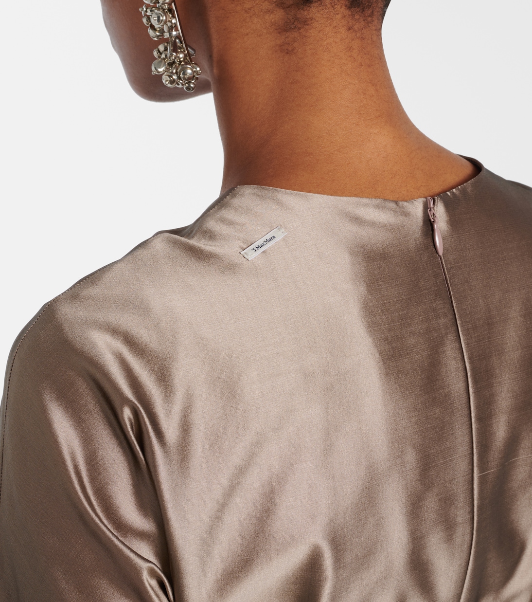 Abito midi Viola in raso | 'S Max Mara