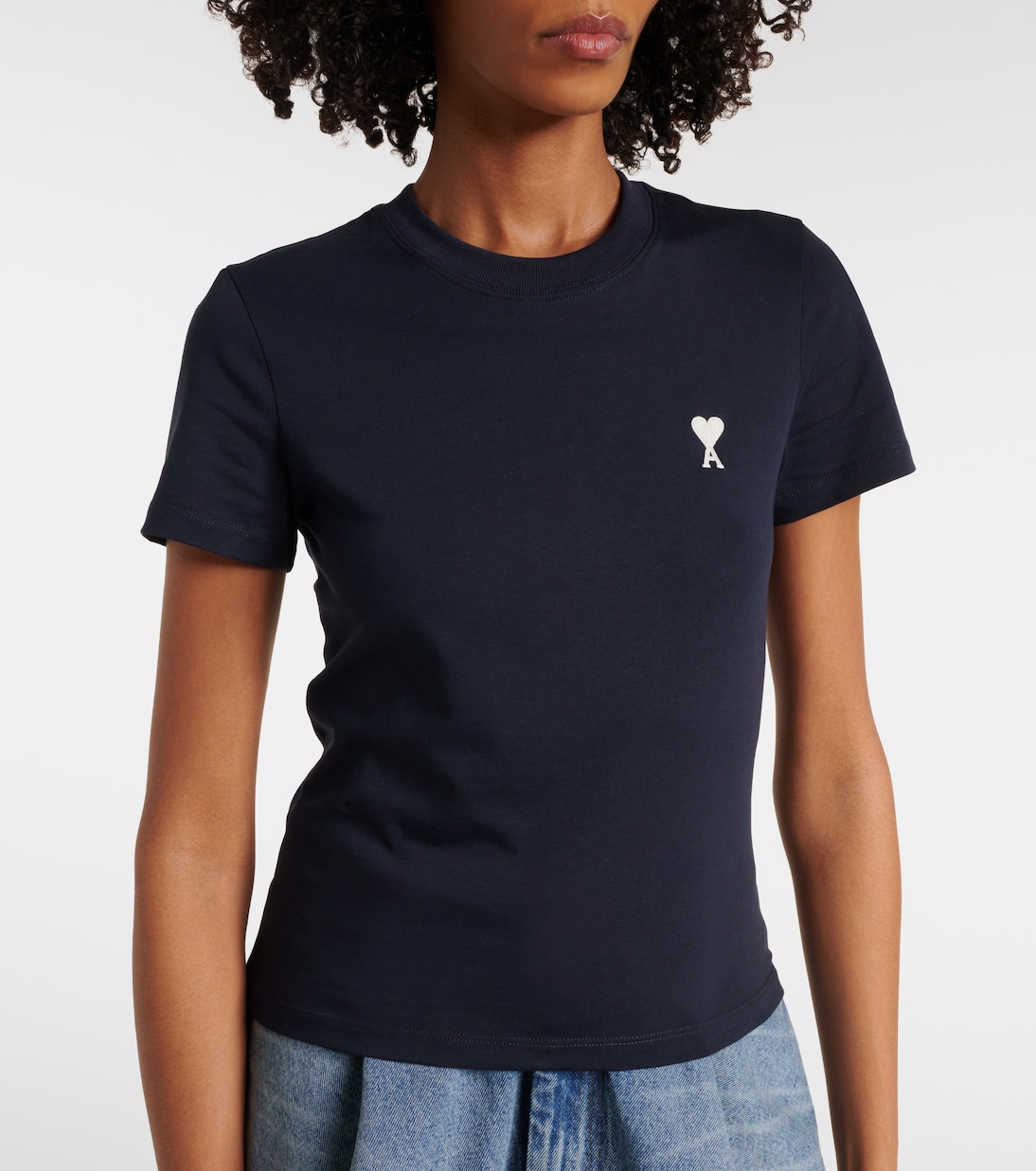 T-shirt Ami De Cœur in cotone | Ami Paris