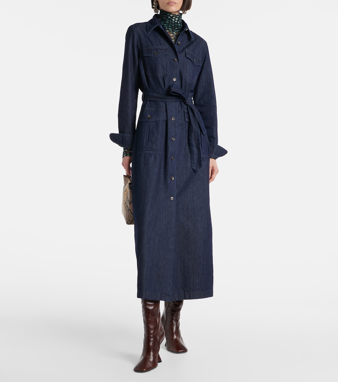 Abito lungo di jeans | Dries Van Noten
