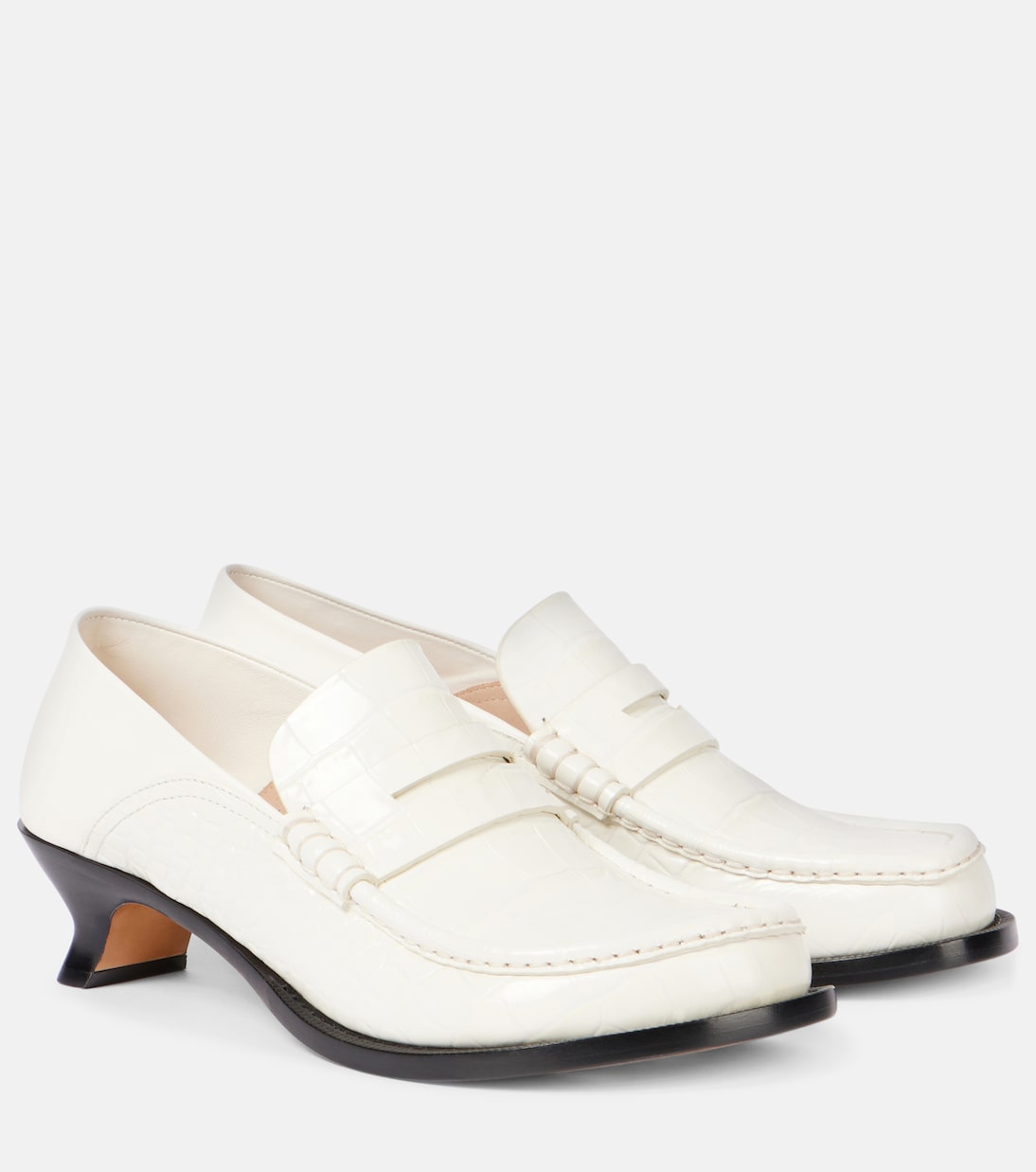 Loafer-Pumps Campo 45 aus Leder | Loewe