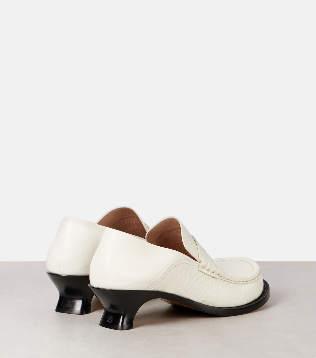 Loafer-Pumps Campo 45 aus Leder | Loewe