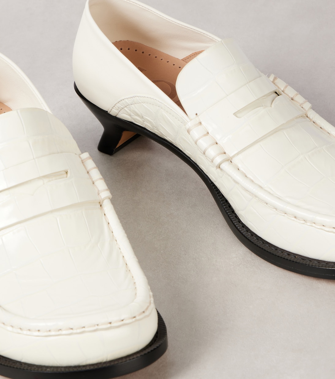 Loafer-Pumps Campo 45 aus Leder | Loewe