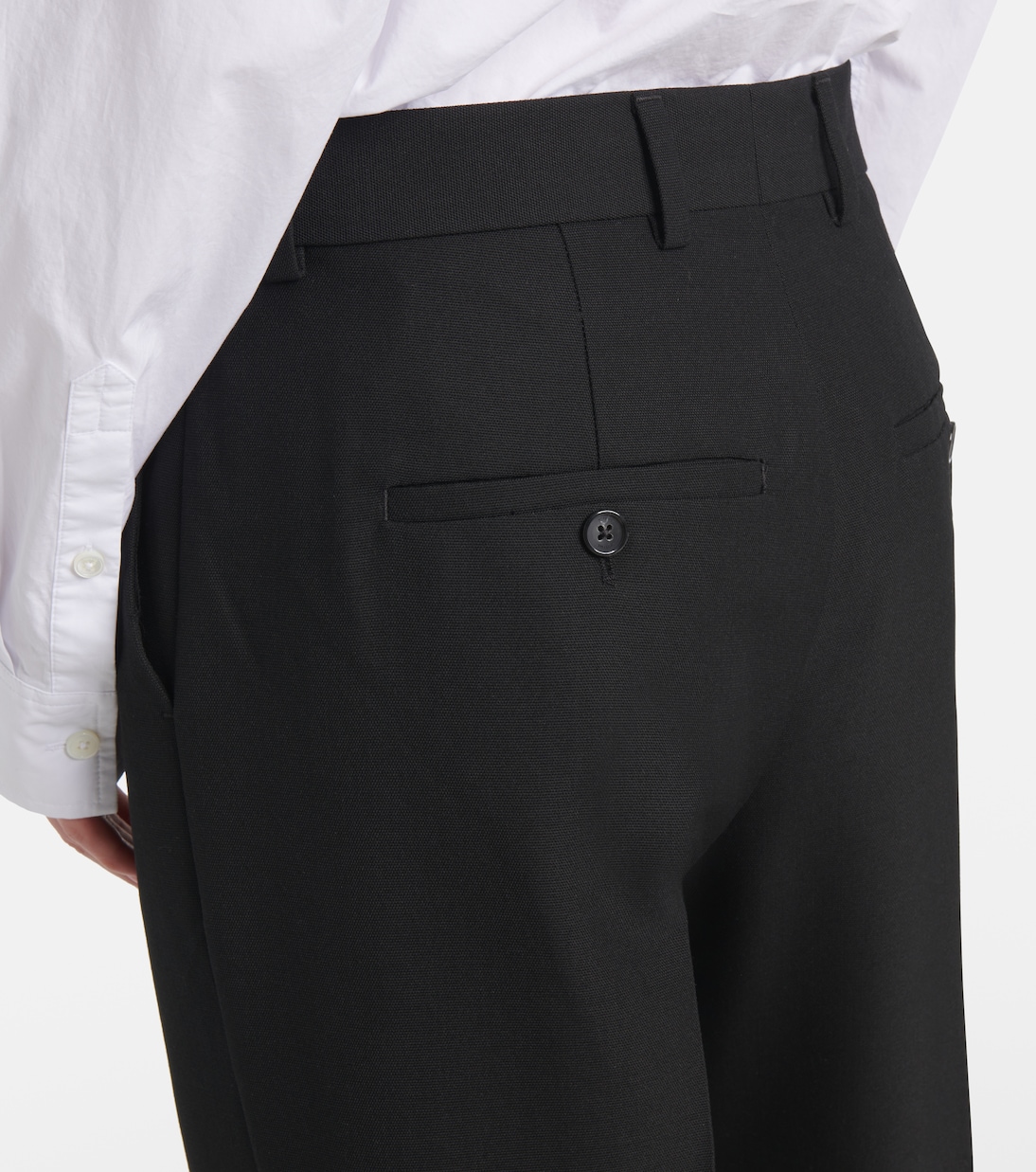 Pantaloni regular a vita media | Toteme