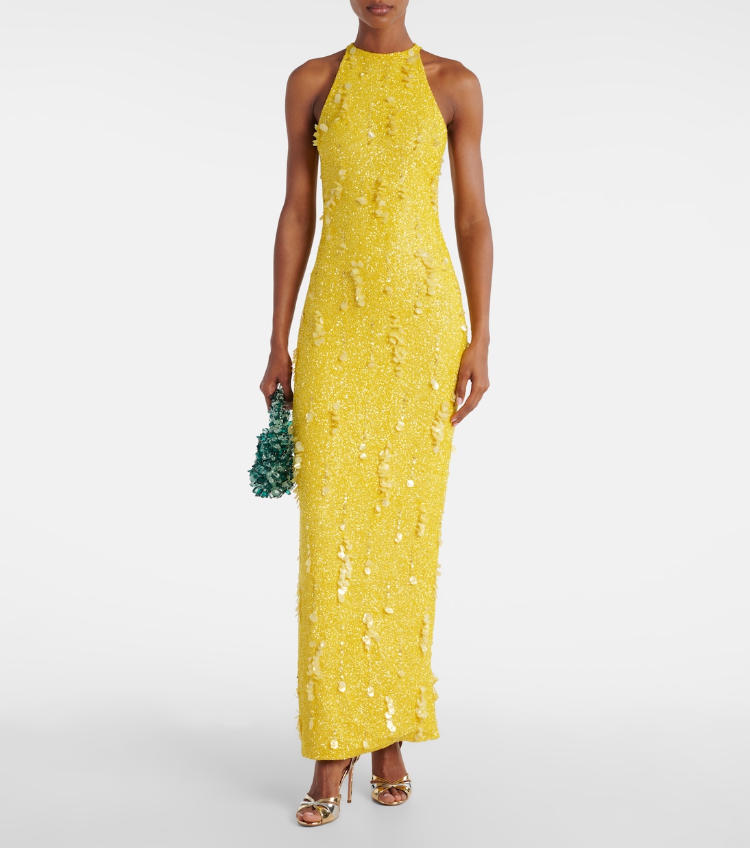 Sirena beaded tote bag | Clio Peppiatt