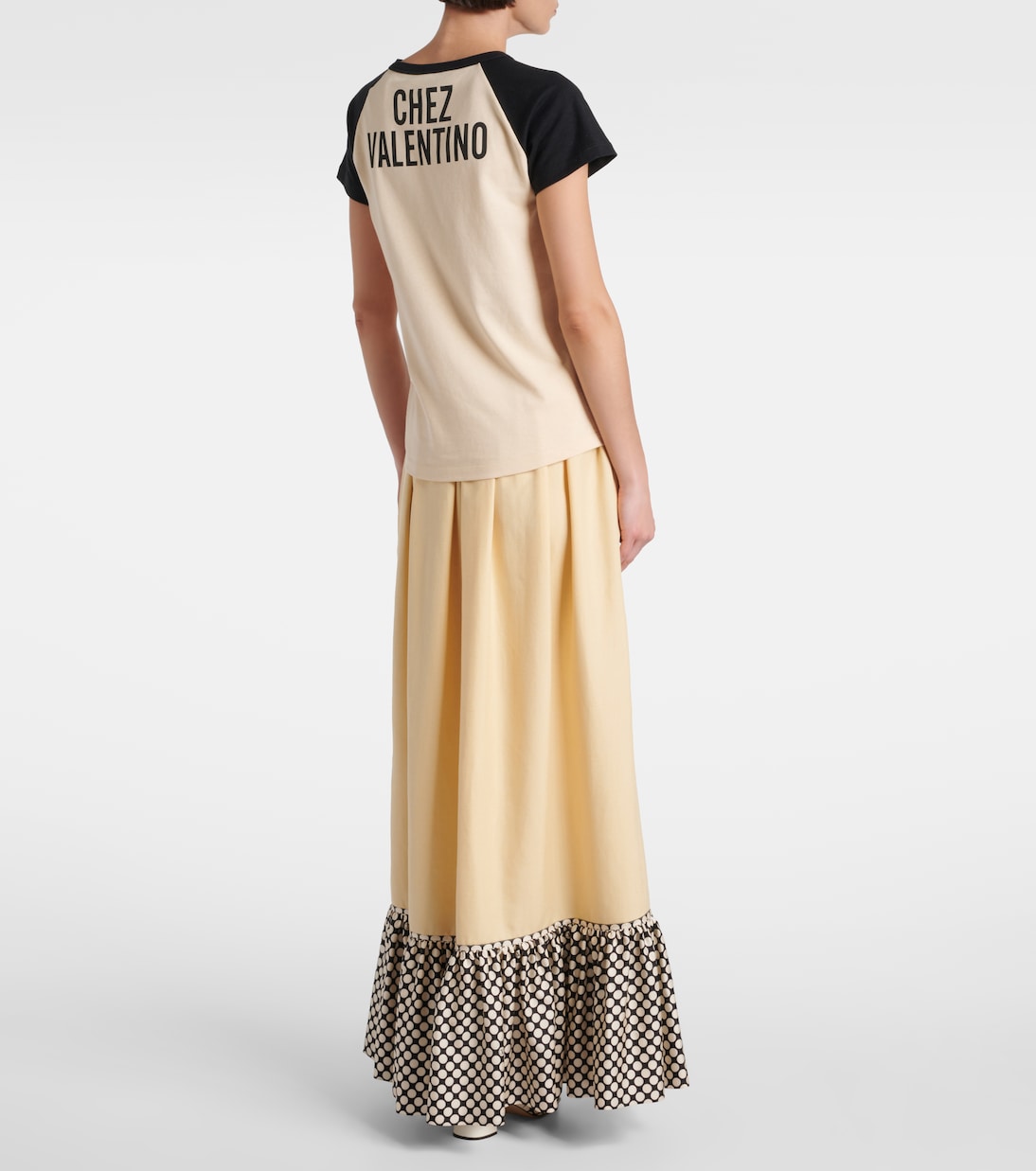 T-shirt imprimé en coton | Valentino