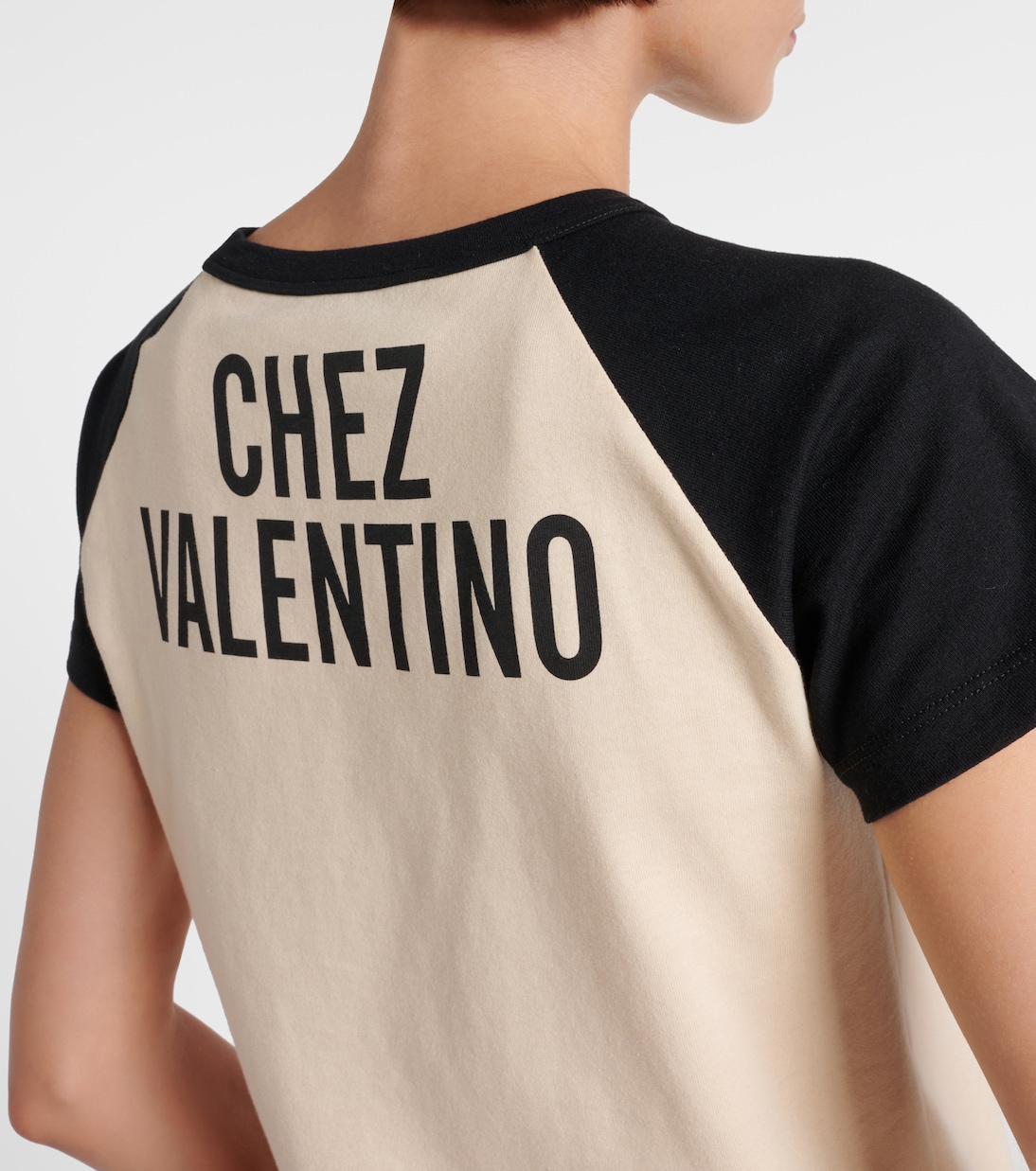 T-shirt imprimé en coton | Valentino