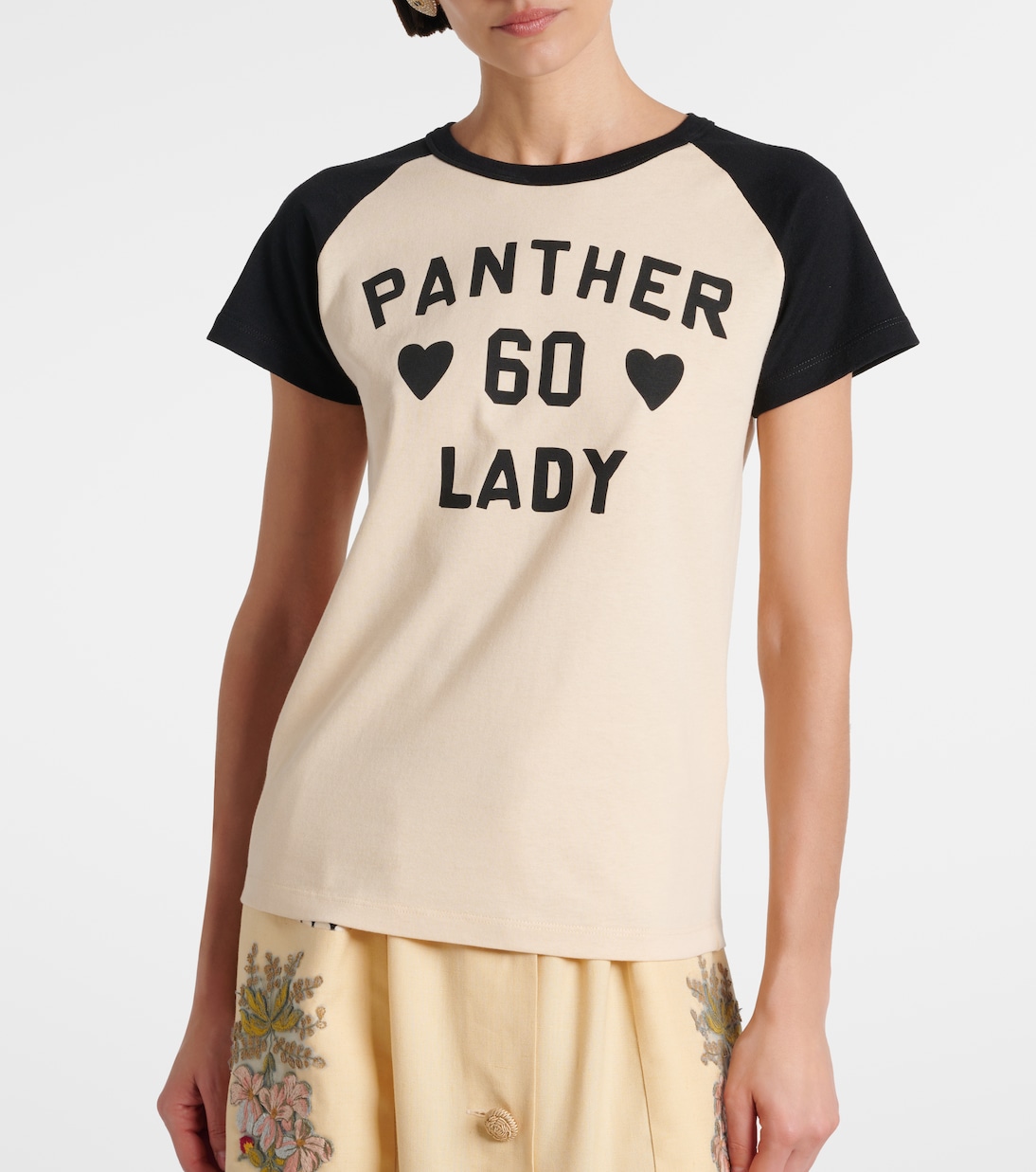 T-shirt imprimé en coton | Valentino