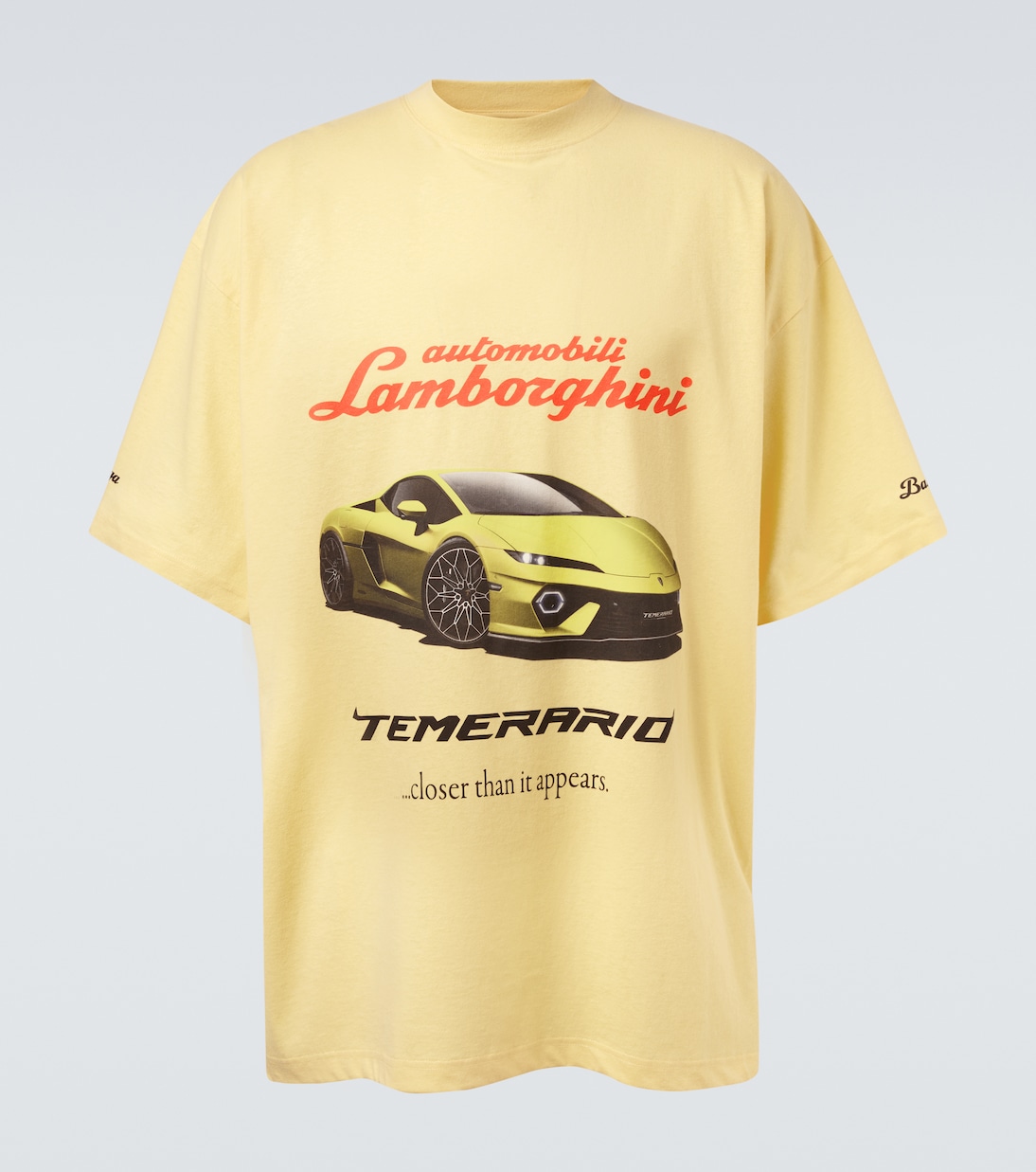 X Automobili Lamborghini T-Shirt aus Baumwoll-Jersey | Balenciaga