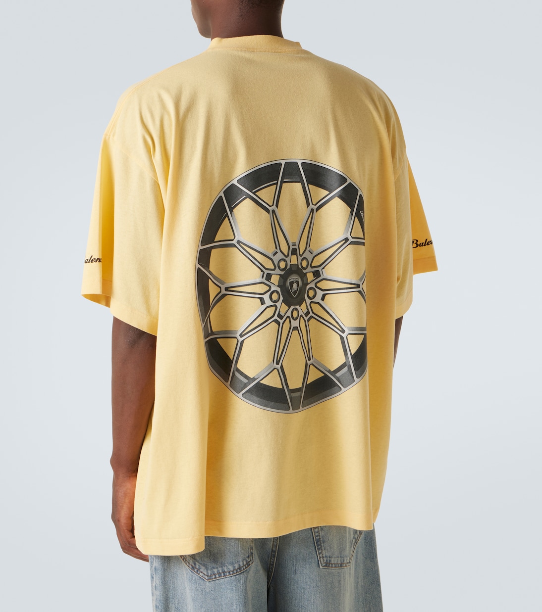 X Automobili Lamborghini T-Shirt aus Baumwoll-Jersey | Balenciaga