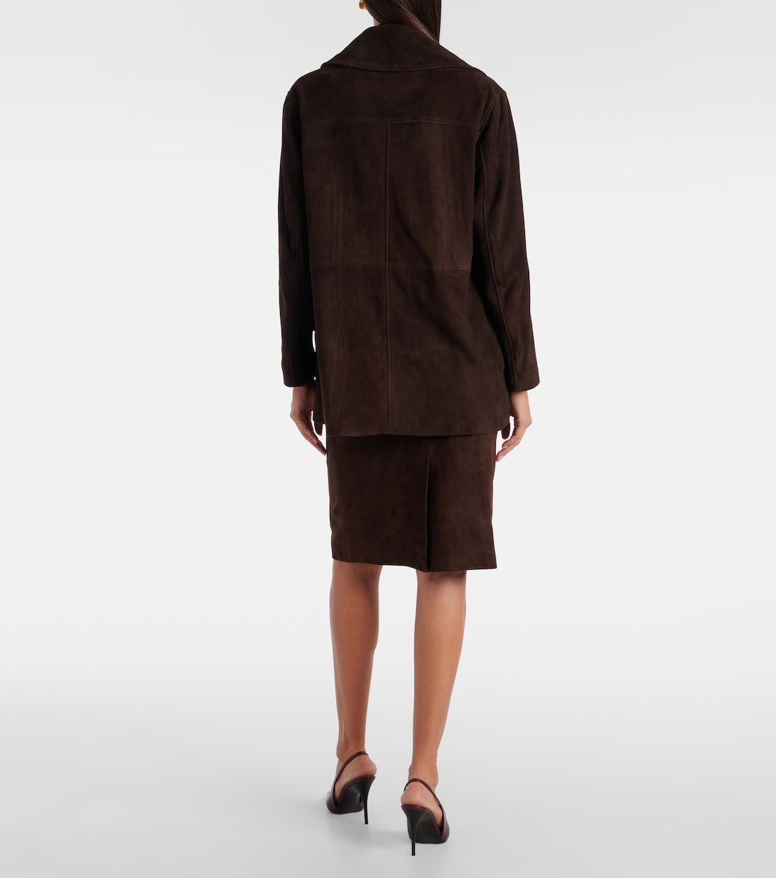 Lorien suede jacket | Nour Hammour
