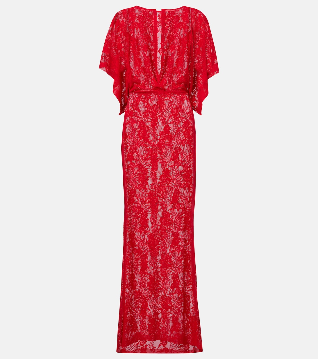Obie lace gown | Norma Kamali
