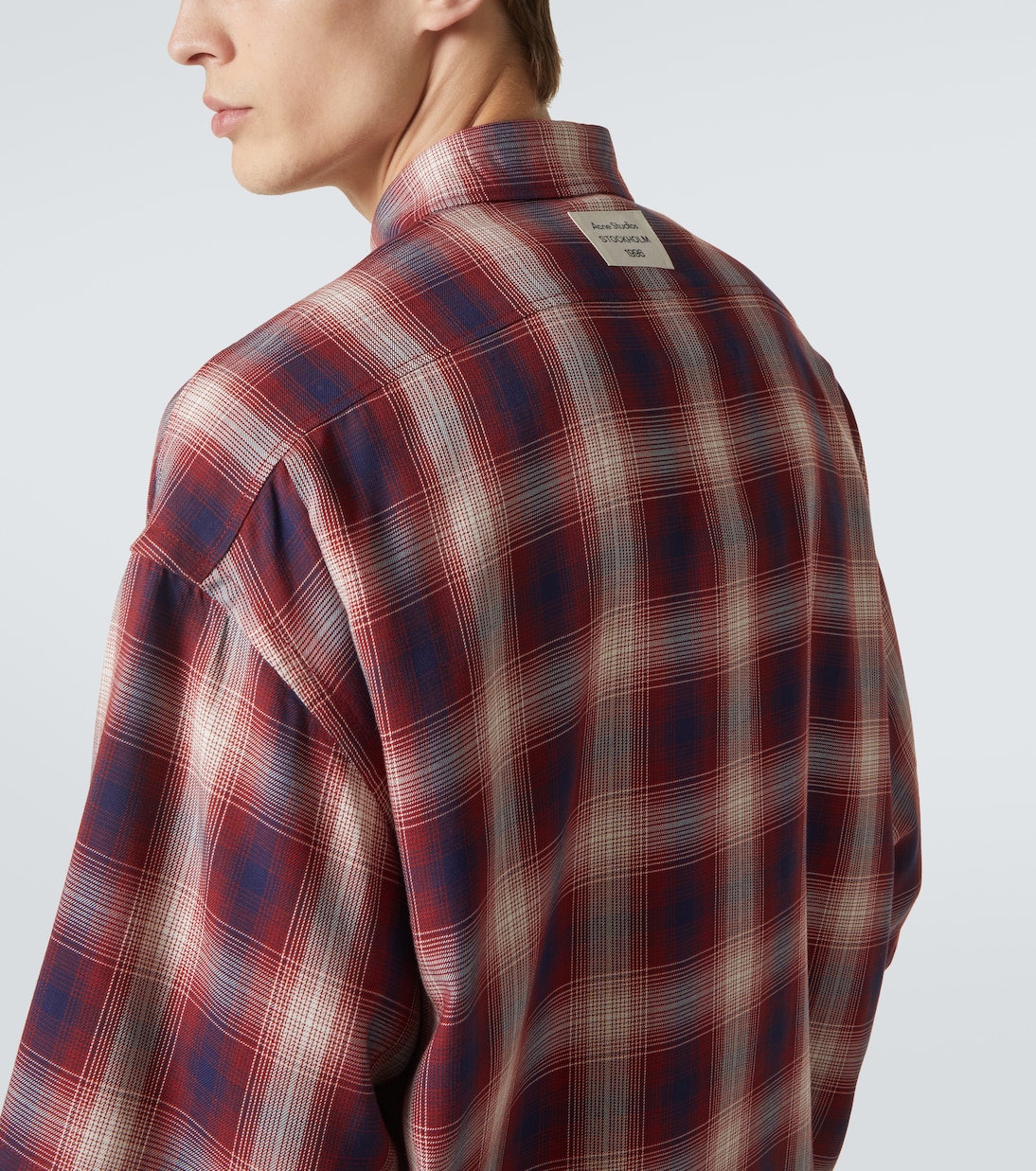 Checked oversized shirt | Acne Studios