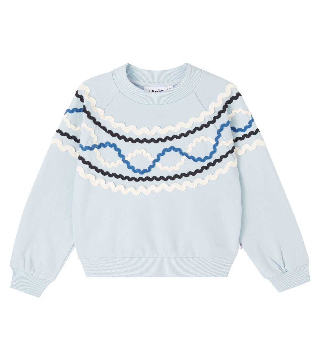 Marilyn embroidered cotton sweatshirt | Molo