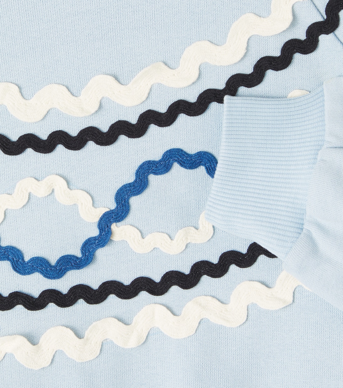 Marilyn embroidered cotton sweatshirt | Molo