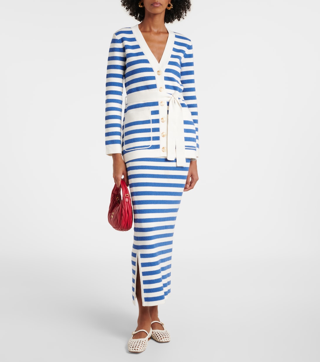Ari striped cardigan | Posse