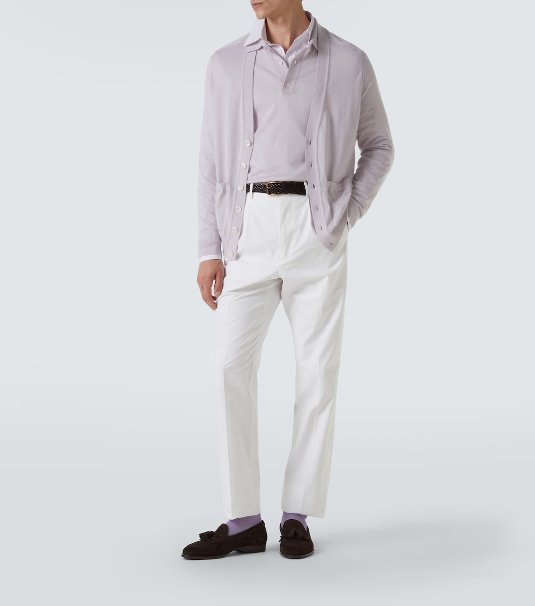 스웨이드 로퍼 | Dunhill