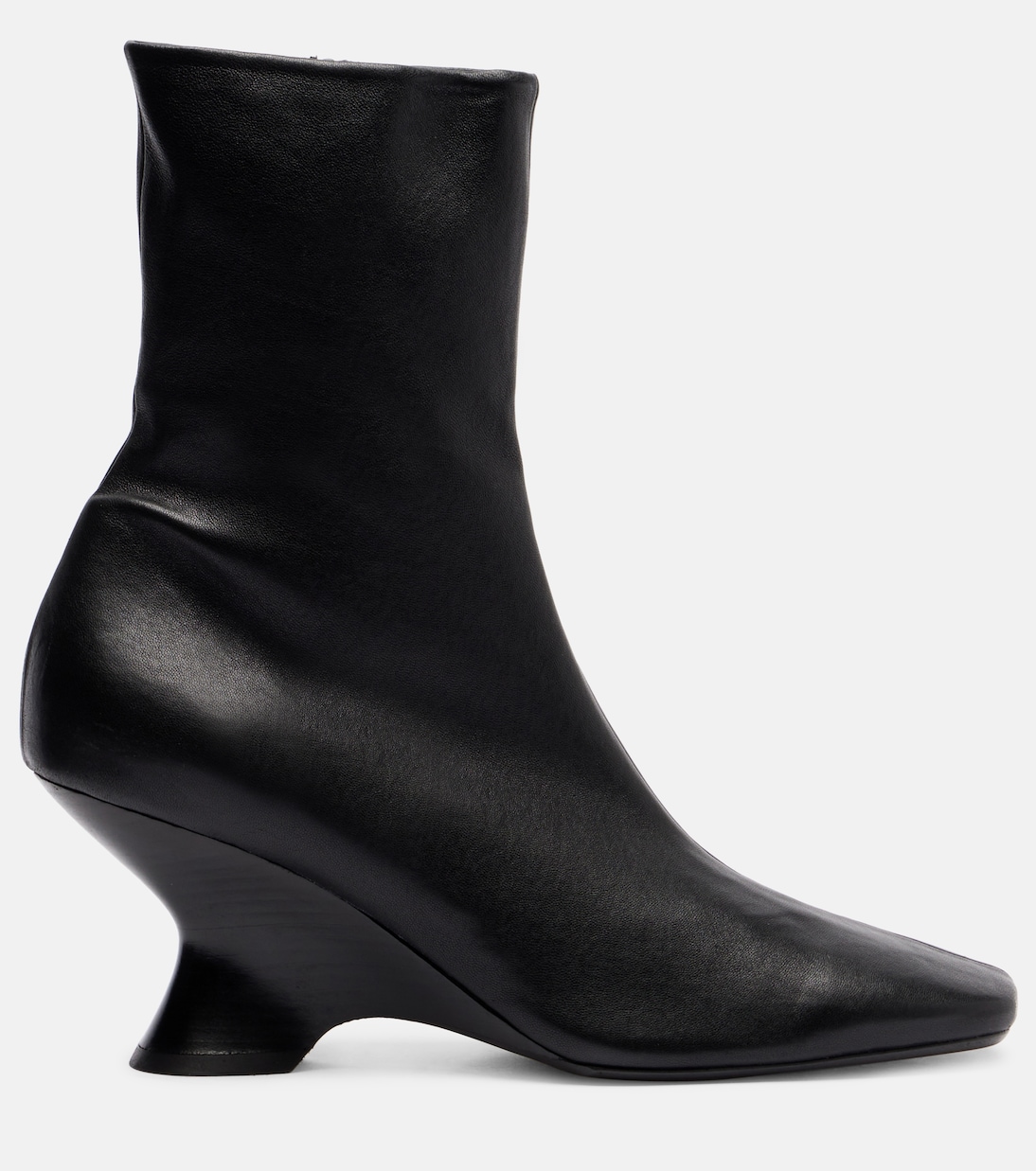 Ankle Boots 75 aus Leder | Dries Van Noten