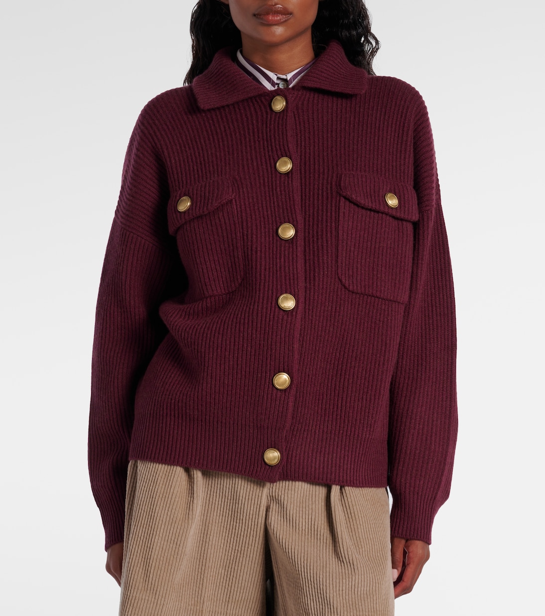 Wool, cashmere, and silk cardigan | Brunello Cucinelli