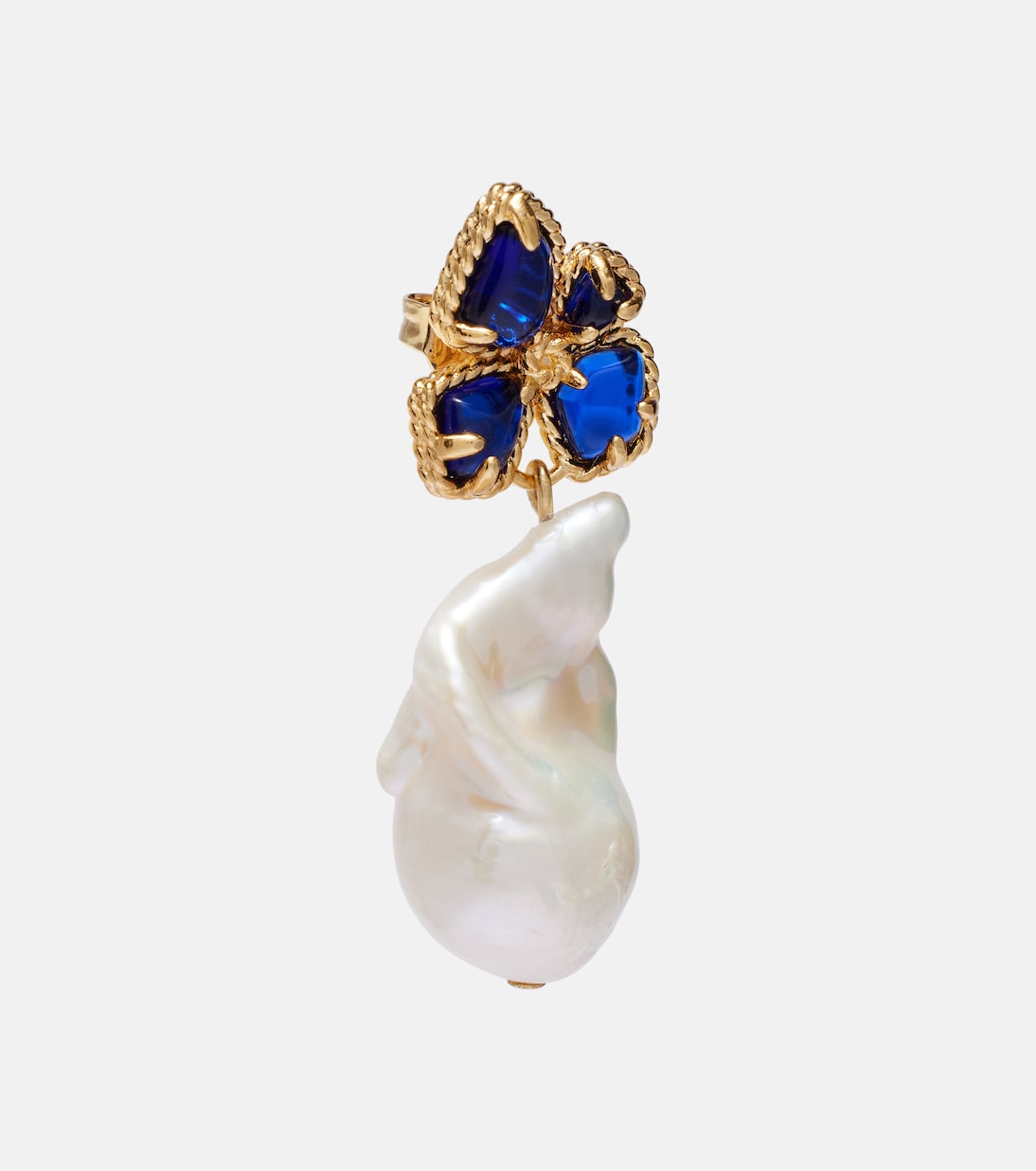 Bloom Baroque pearl drop earrings | Zimmermann
