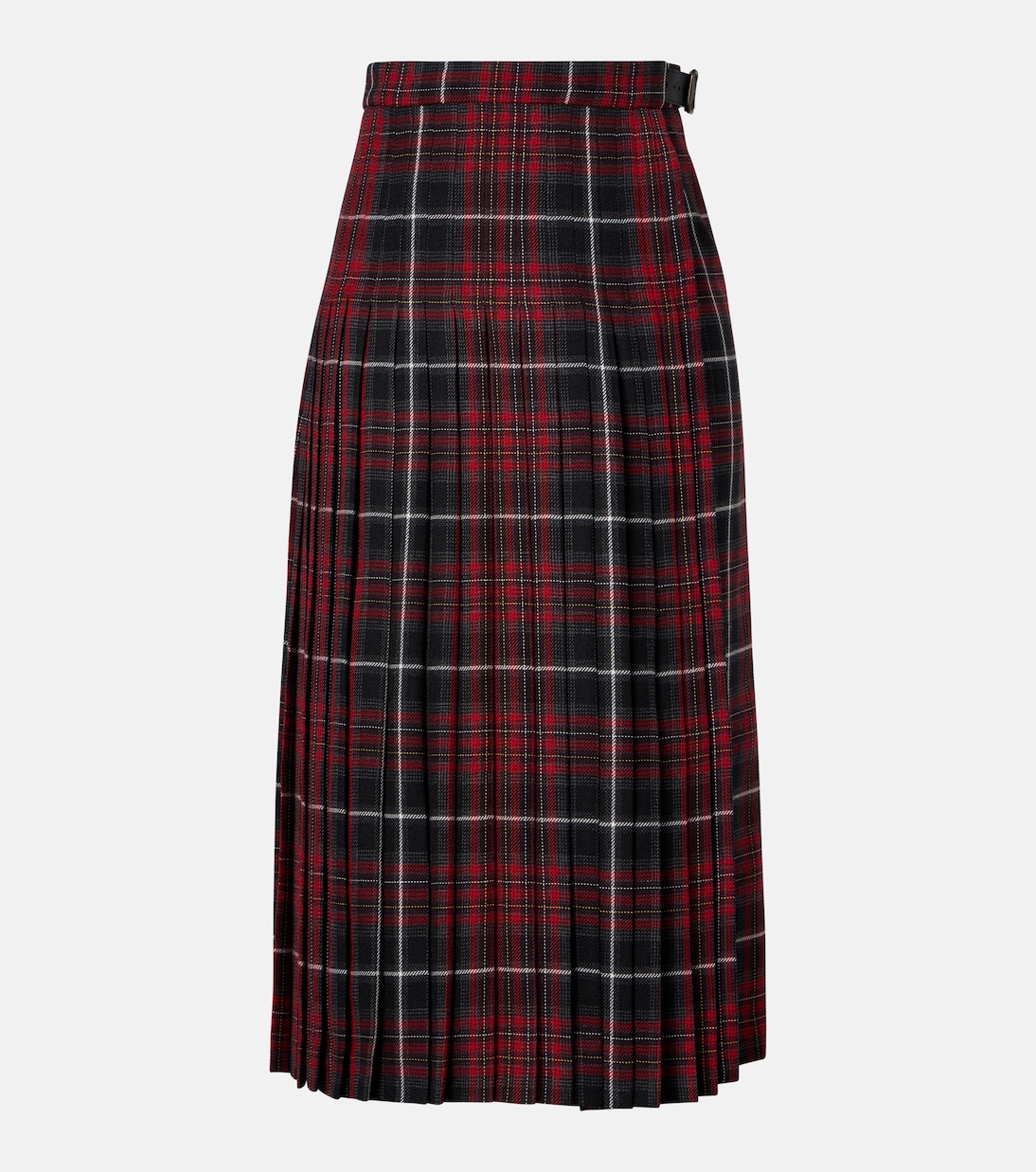 Pleated plaid twill kilt | Burberry