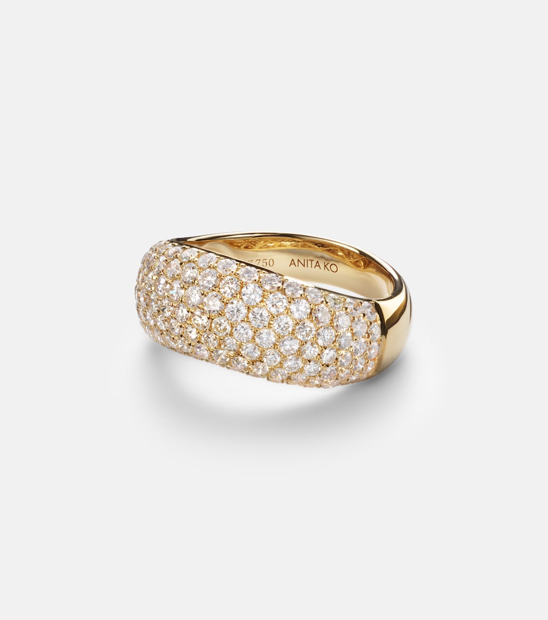 Celeste 18kt gold ring with diamonds  | Anita Ko