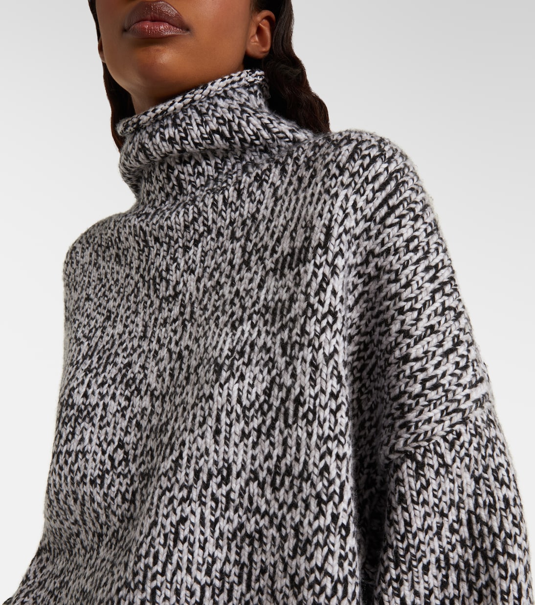 Jersey de cuello alto Leon de cachemir | Khaite