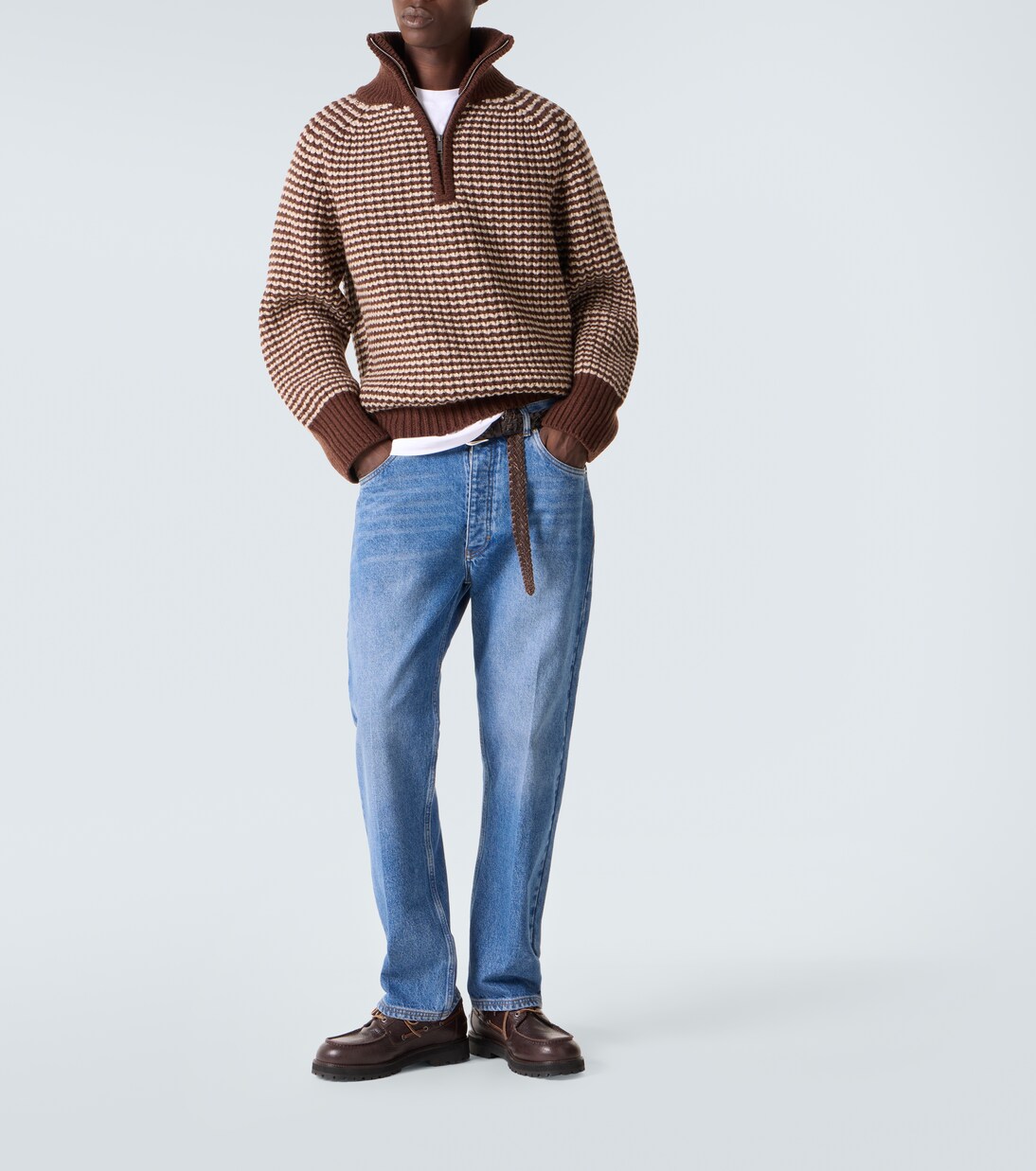 x Aaron Levine Bristol virgin wool sweater | Studio Nicholson