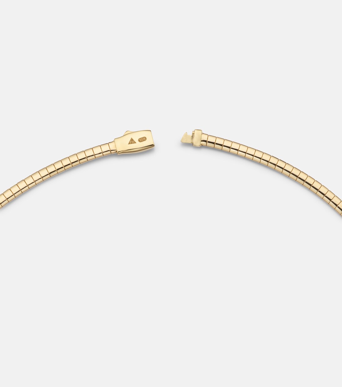 Halskette aus 18kt Gelbgold mit Diamanten | FoundRae