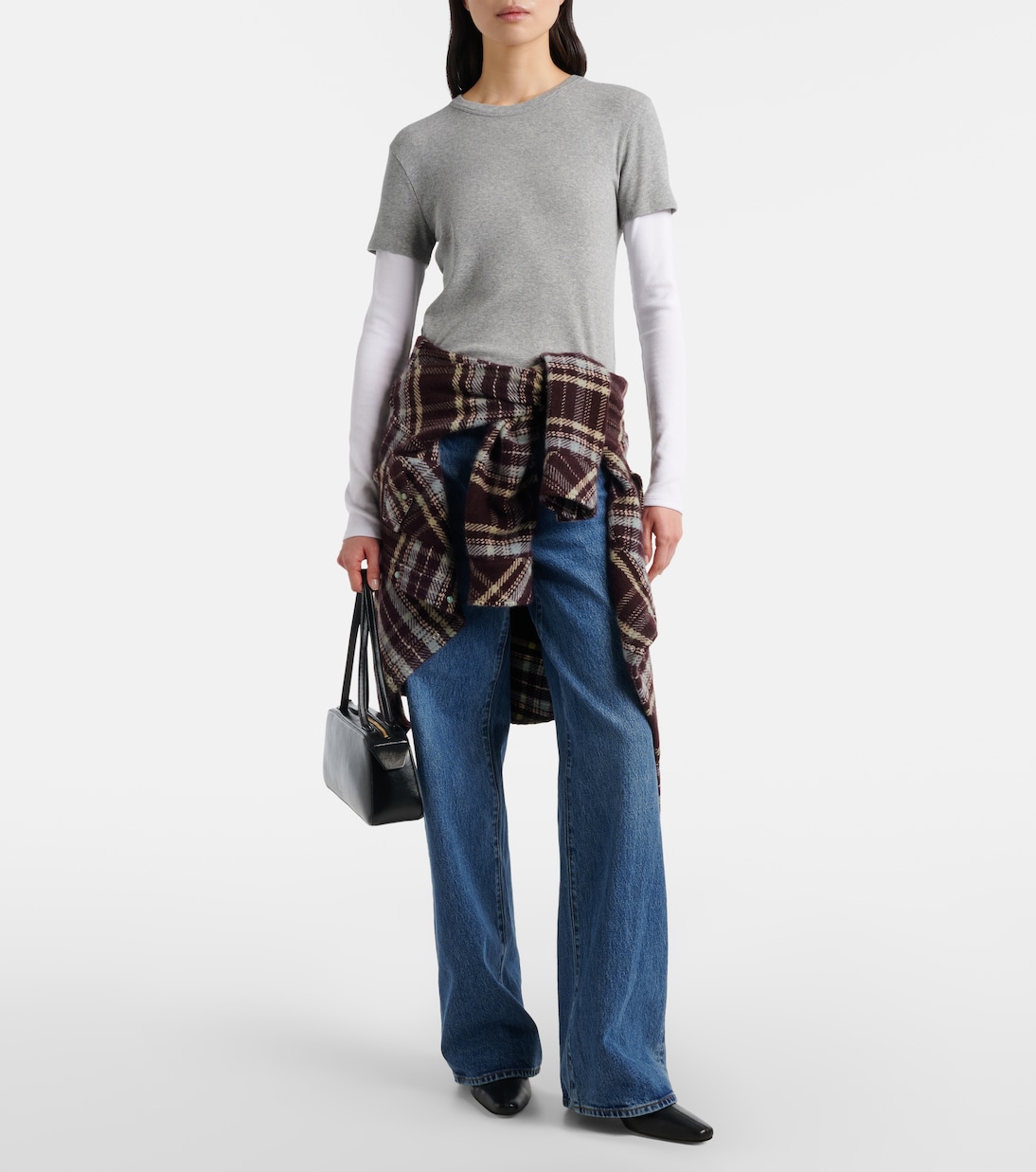 Wally leather ankle boots | Staud