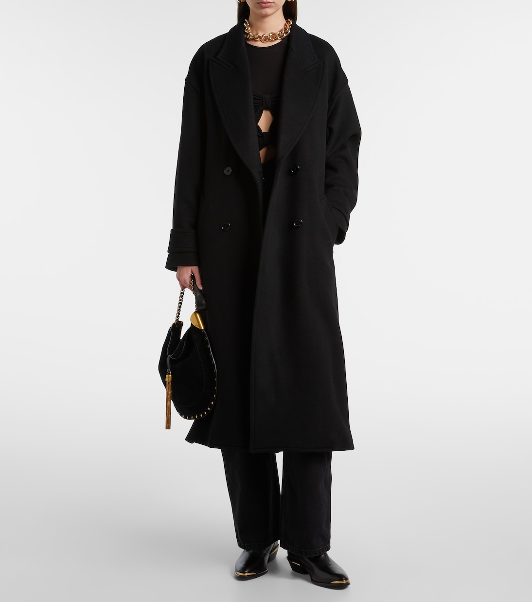 Winry wool and cashmere coat | Isabel Marant