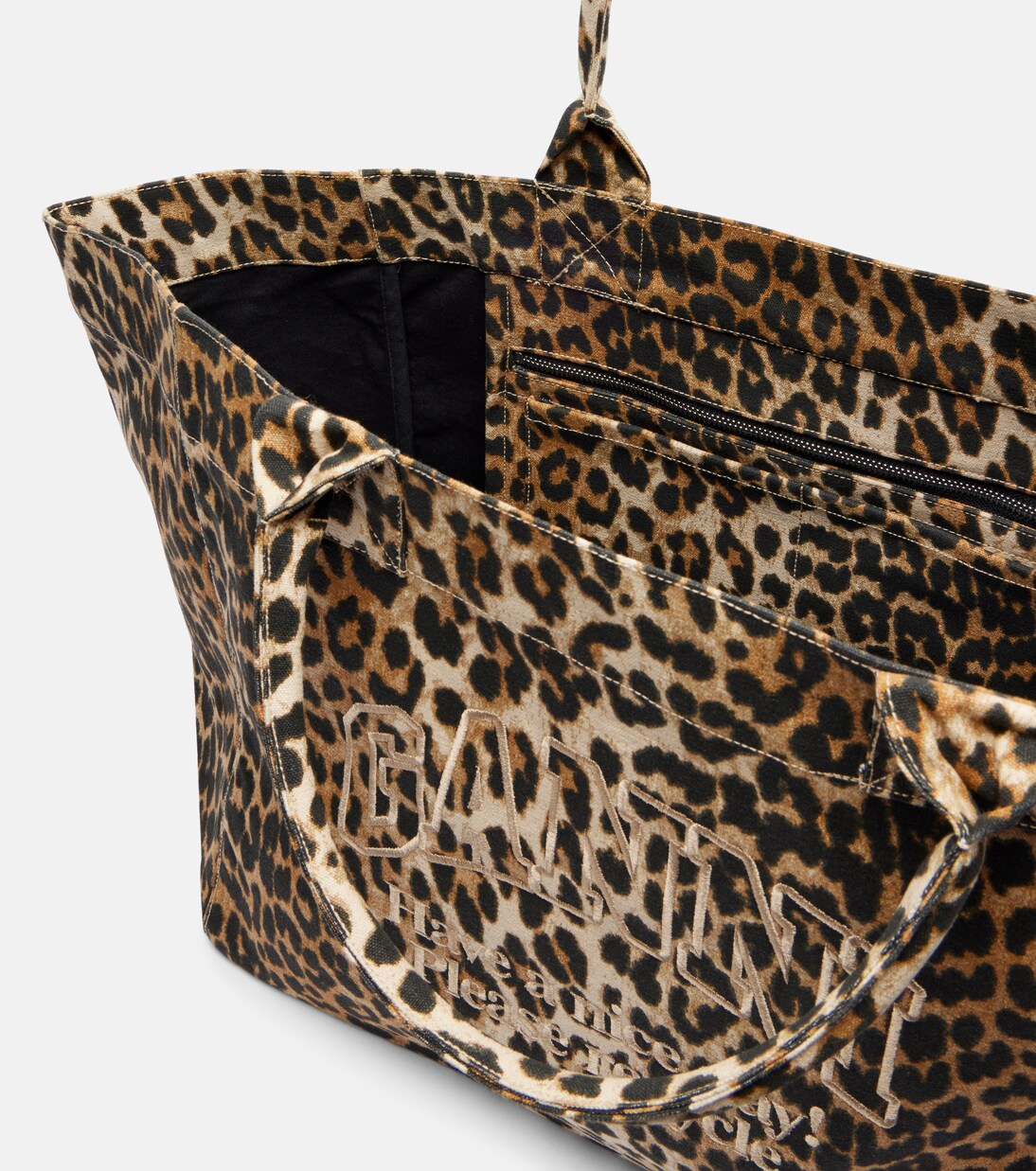 Tote Bag Large aus Canvas | Ganni