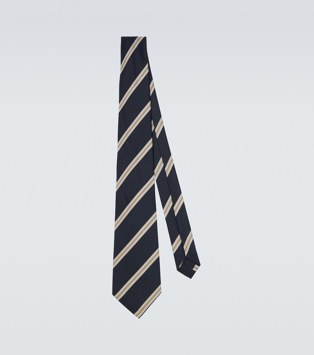 Striped silk tie | Dunhill