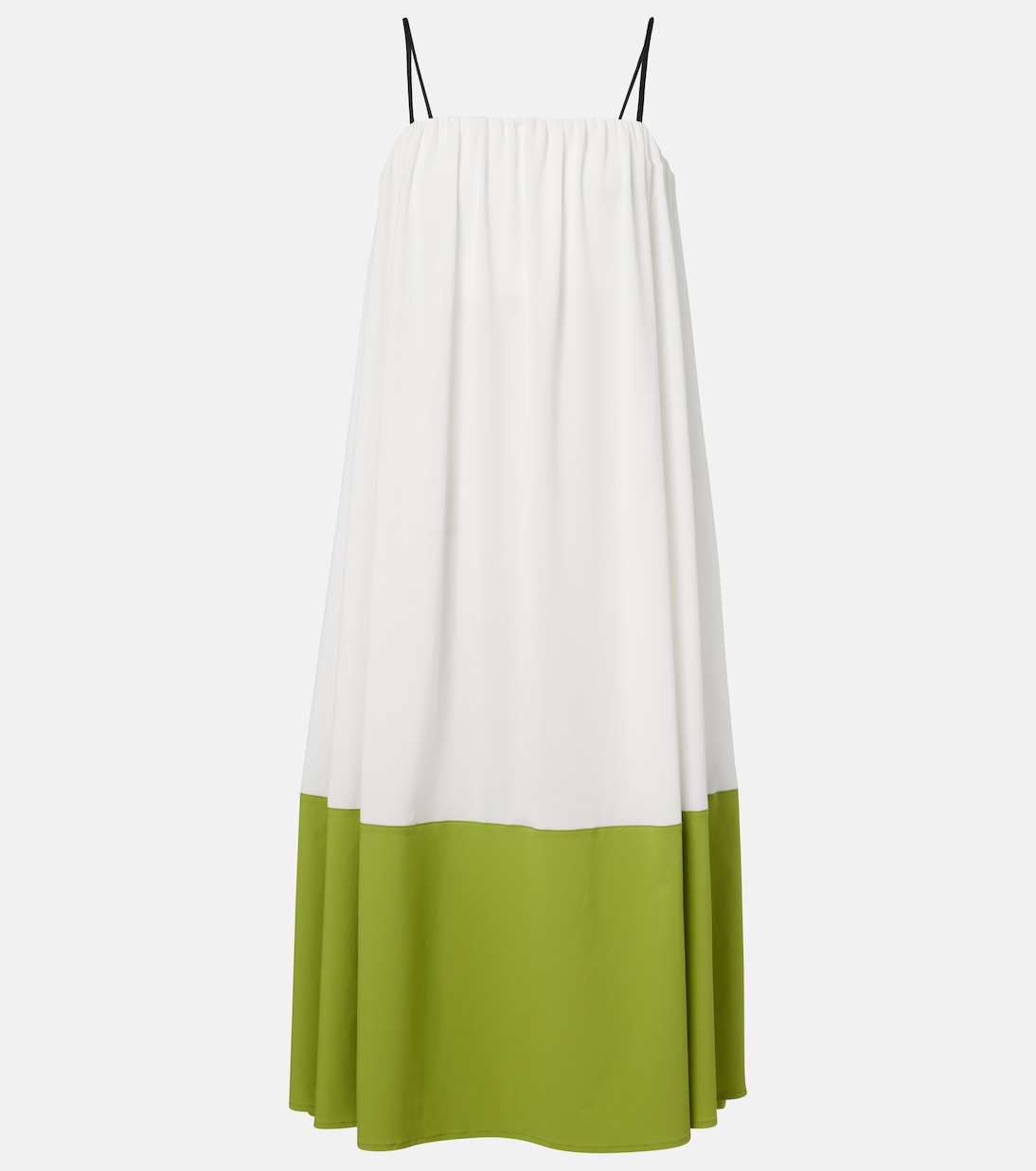 Robe midi Saria White Label en crêpe | Proenza Schouler
