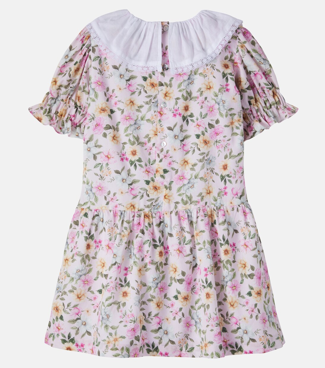 Izara floral cotton dress | La Coqueta