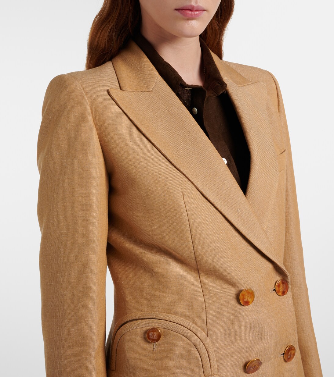 Renegade Charmer linen-blend blazer | Blazé Milano