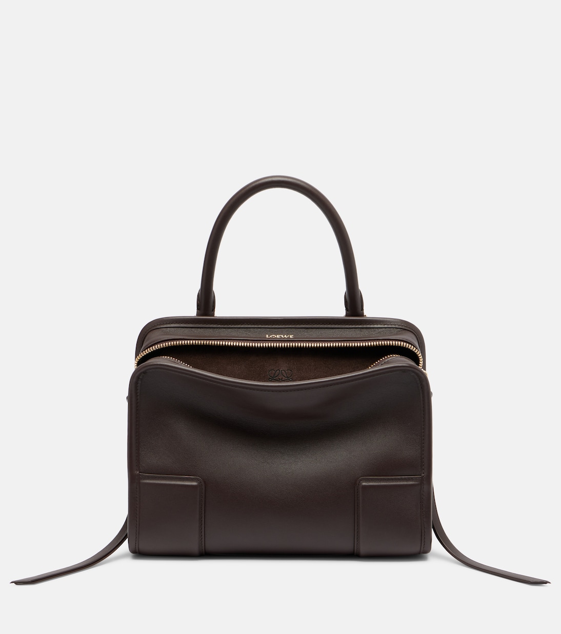 Amazona 180 Small leather top-handle bag | Loewe