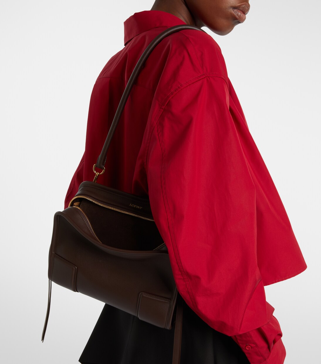 Amazona 180 Small leather top-handle bag | Loewe