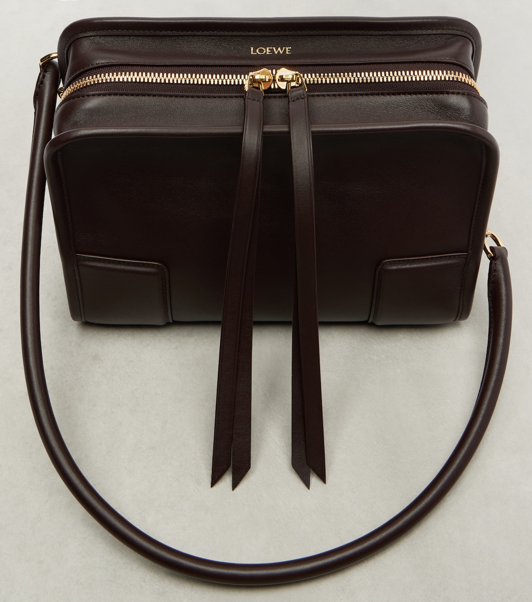 Amazona 180 Small leather top-handle bag | Loewe