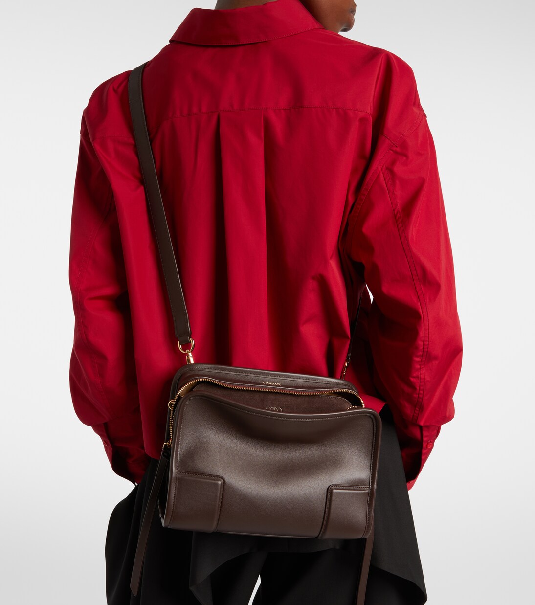 Amazona 180 Small leather top-handle bag | Loewe