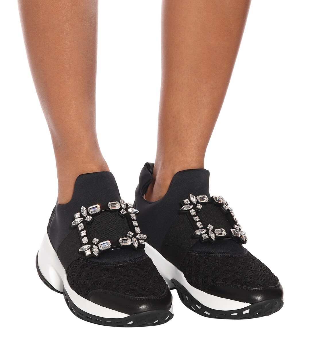 Baskets Viv' Run à cristaux | Roger Vivier