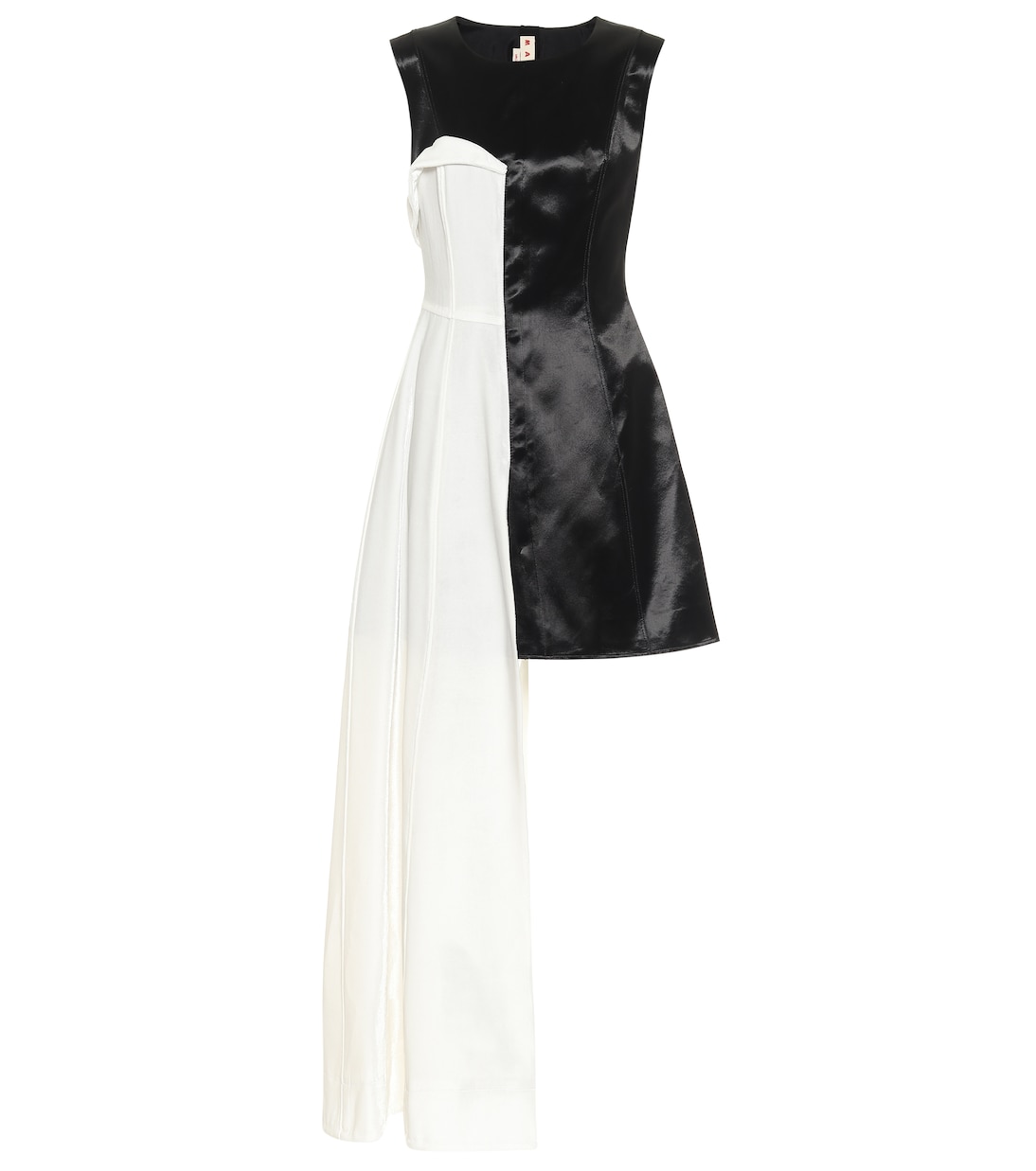 Asymmetric satin minidress | Marni