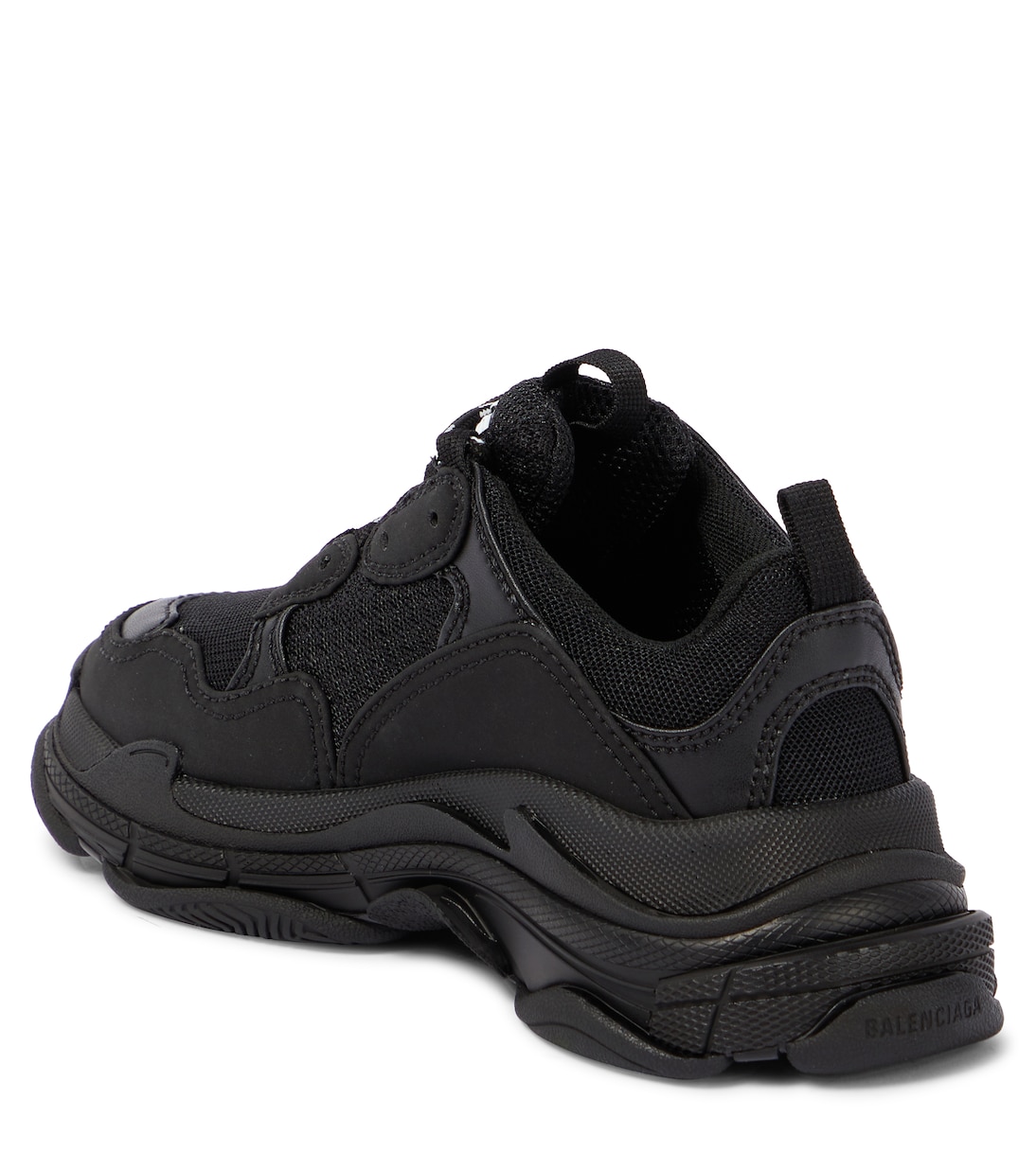 All black balenciaga kids sale