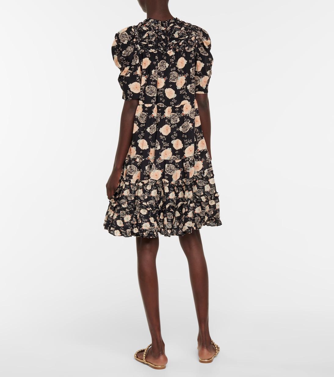 Cassian floral cotton-blend minidress | Ulla Johnson