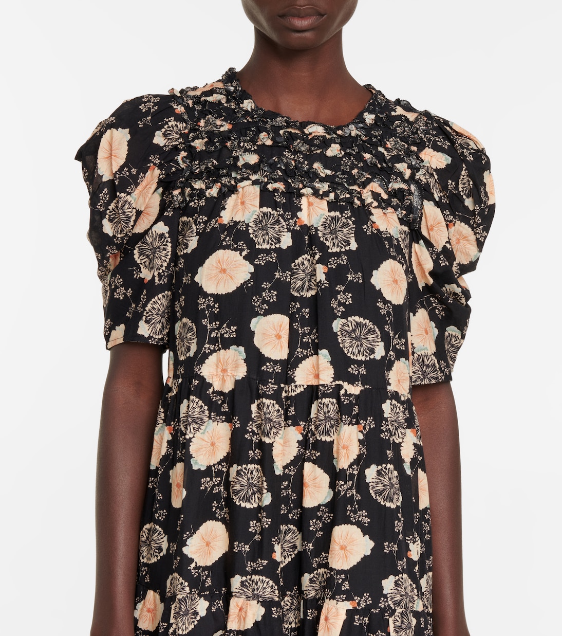 Cassian floral cotton-blend minidress | Ulla Johnson