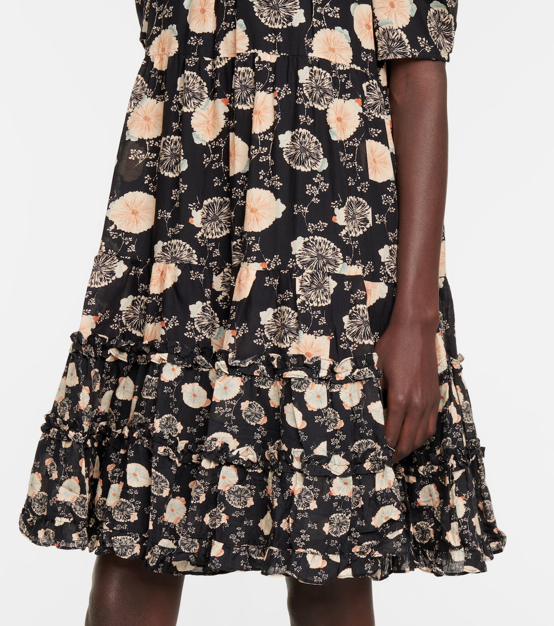 Cassian floral cotton-blend minidress | Ulla Johnson