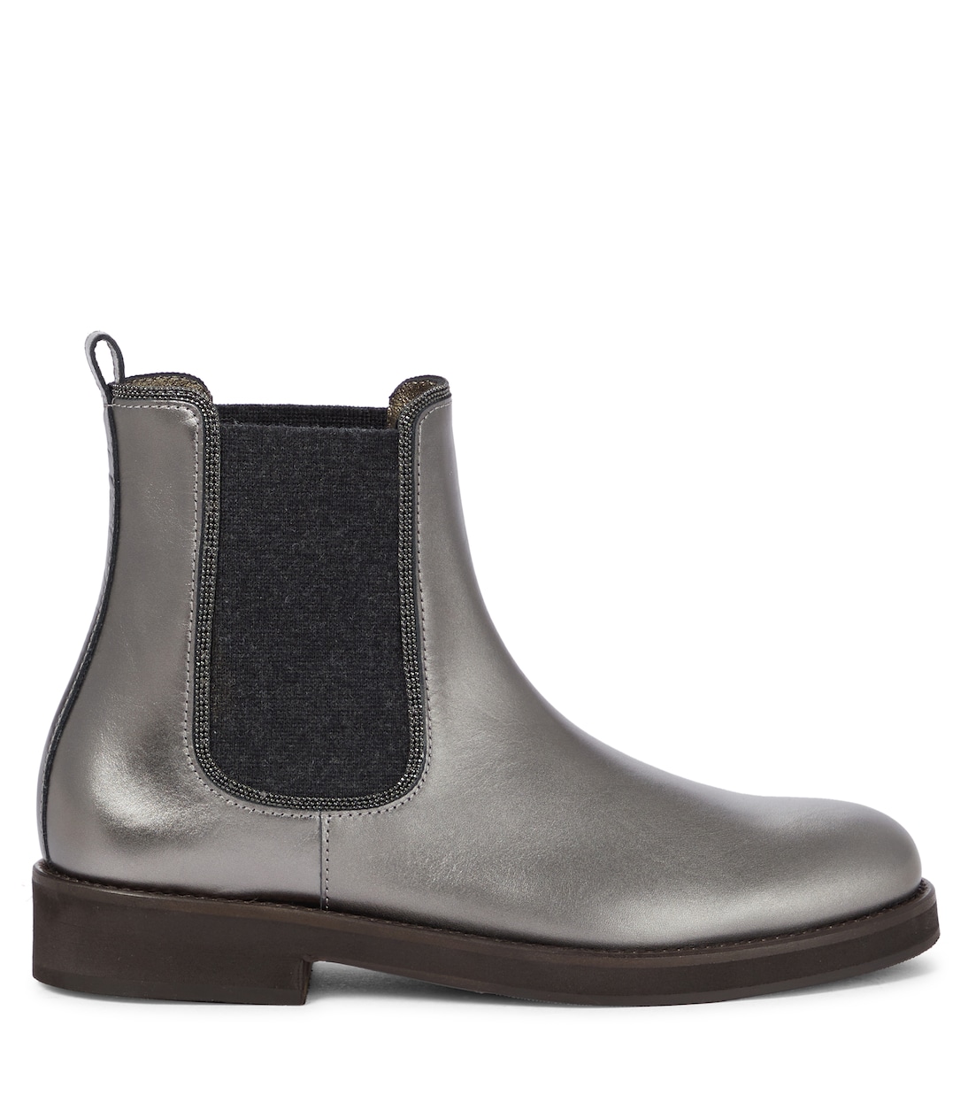 Stivaletti Chelsea in pelle | Brunello Cucinelli Kids